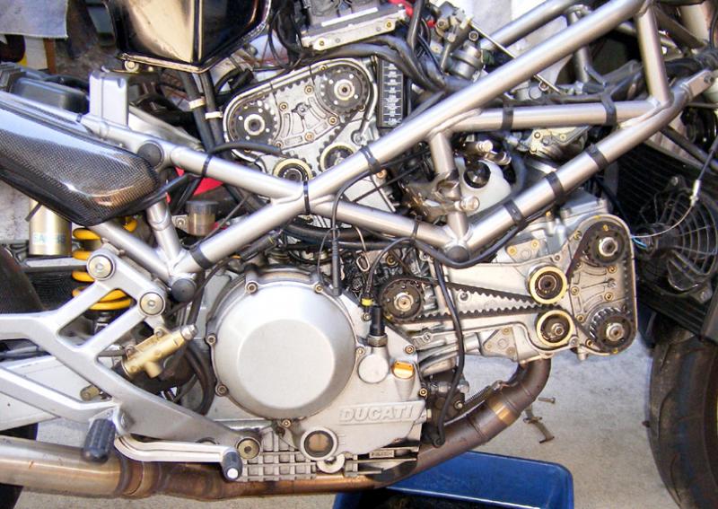 Ducati 2005 S4R Timing Belt service