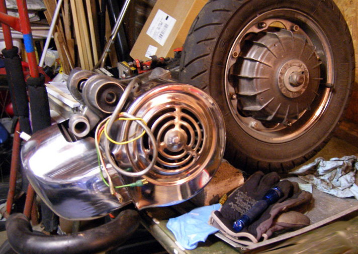 190 kit Lanbretta Big bore